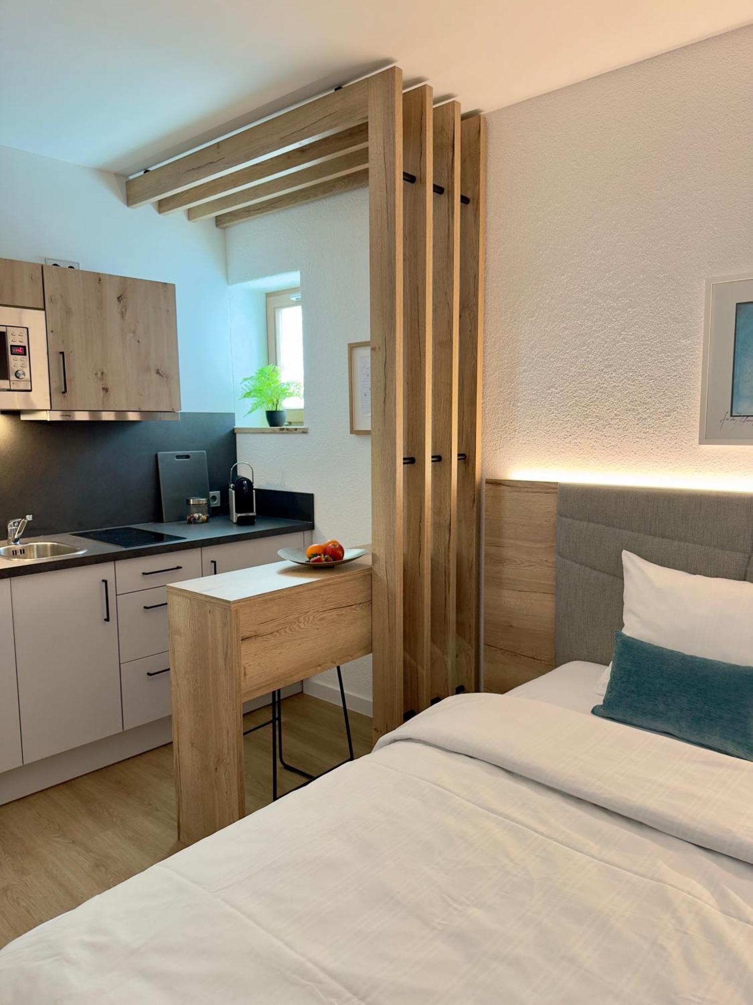 גונצנהאוזן Living & Serviced Apartments By Blauer Wolf מראה חיצוני תמונה