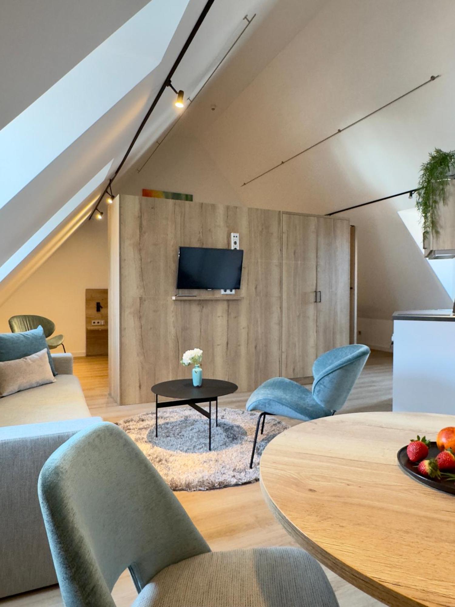 גונצנהאוזן Living & Serviced Apartments By Blauer Wolf מראה חיצוני תמונה