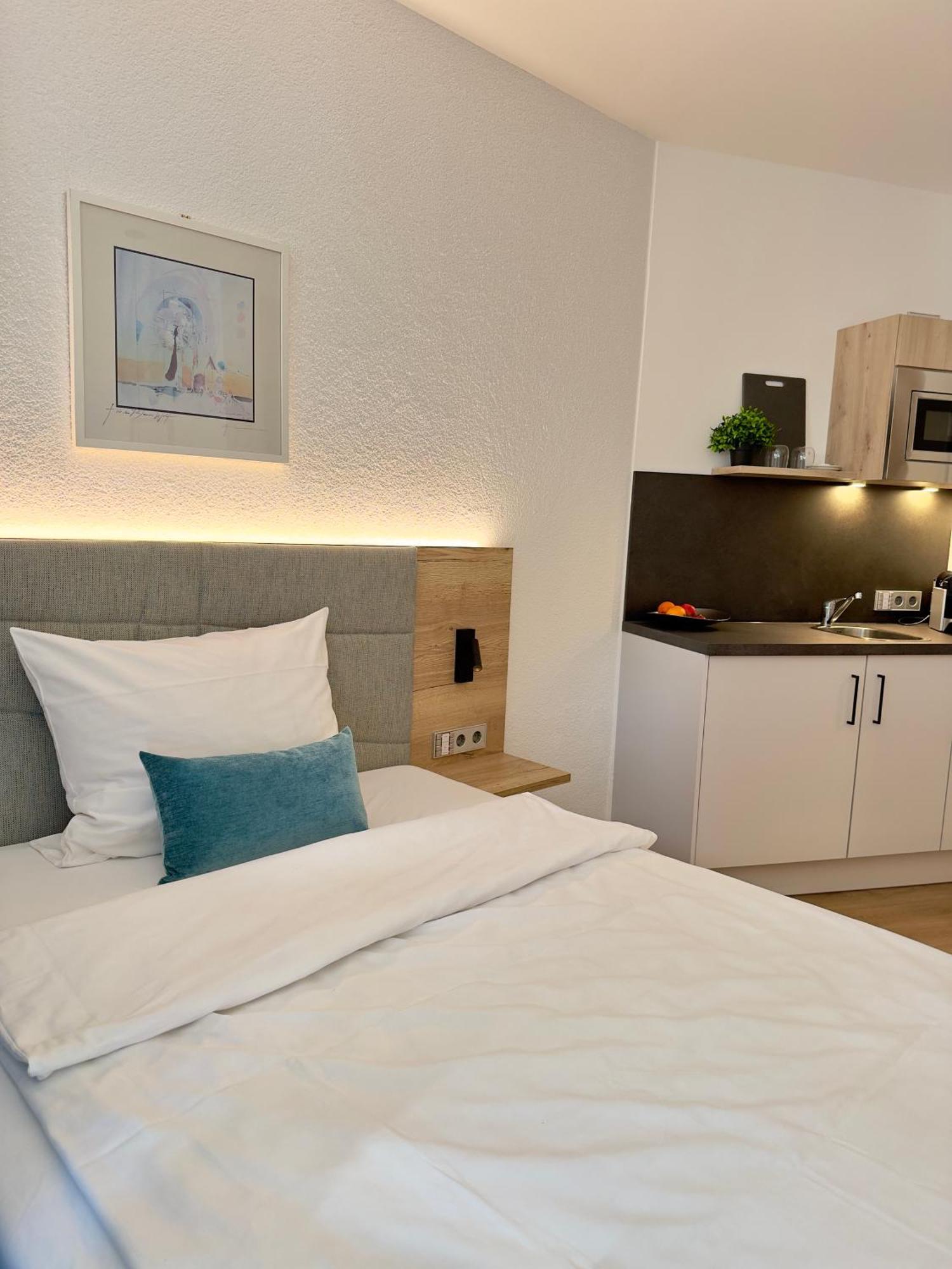 גונצנהאוזן Living & Serviced Apartments By Blauer Wolf מראה חיצוני תמונה