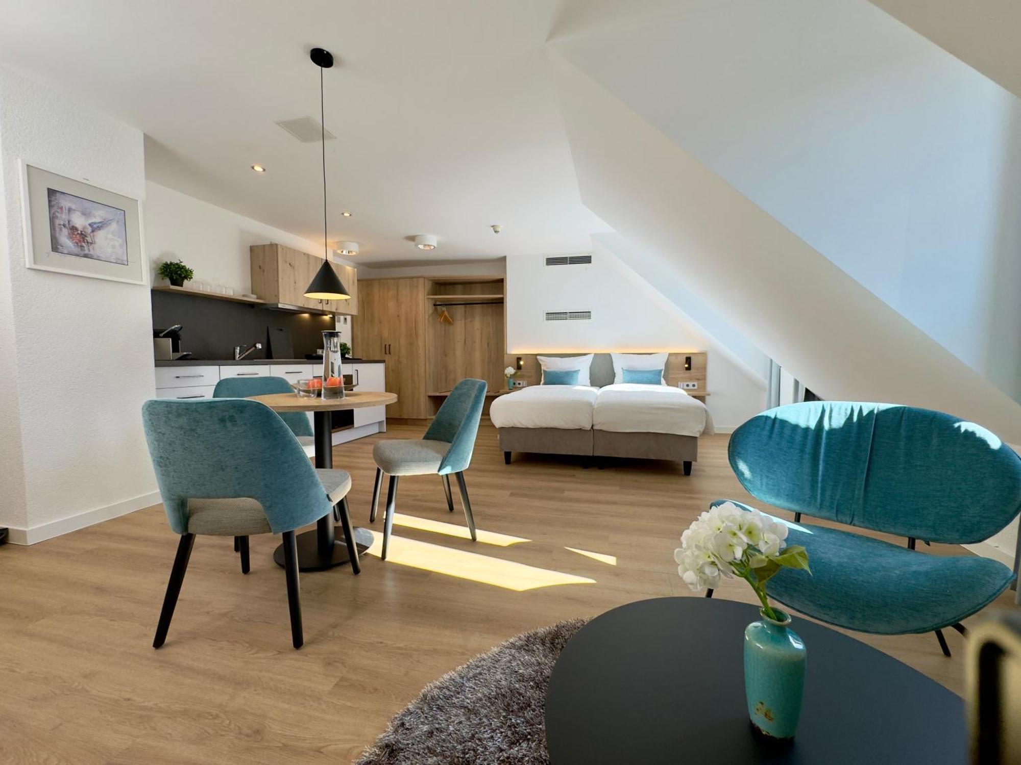 גונצנהאוזן Living & Serviced Apartments By Blauer Wolf מראה חיצוני תמונה